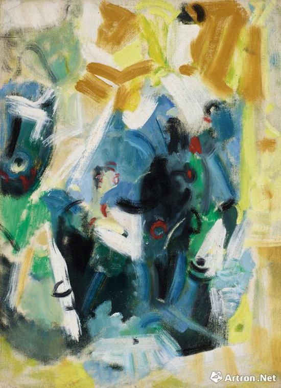 No.4 王广义《黑色理性——病理学（双面画）&nbsp;》，成交价：494.5万元