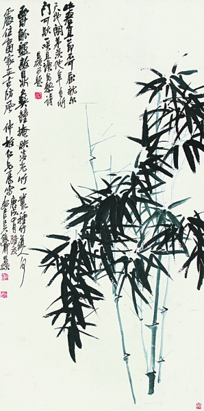 笔墨写神 气势磅礴——吴昌硕的文心画意