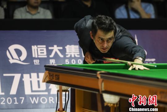 奥沙利文提前“熄火” 组委会提供