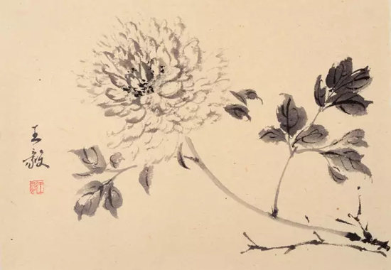 《写意花卉》作者：王毅