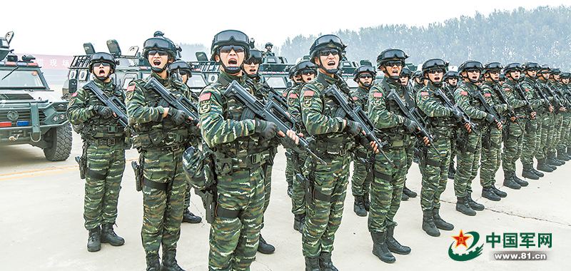 与暴恐分子较量 雪豹突击队队员:不怕疼 不要命